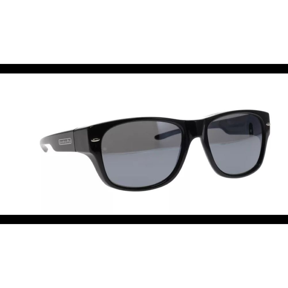 JONATHAN PAUL Polarized Sunglasses Fit-overs Cool Classic Black Grey Large CC001